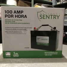 Basement Sentry 100 AMP Hour Battery STB100B 12 Volt AGM Non-Spillable