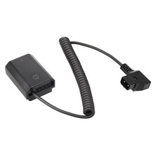 D-Tap to NP-FZ100 Dummy Battery Power Cable for V-mount for Sony A7R5 A6600