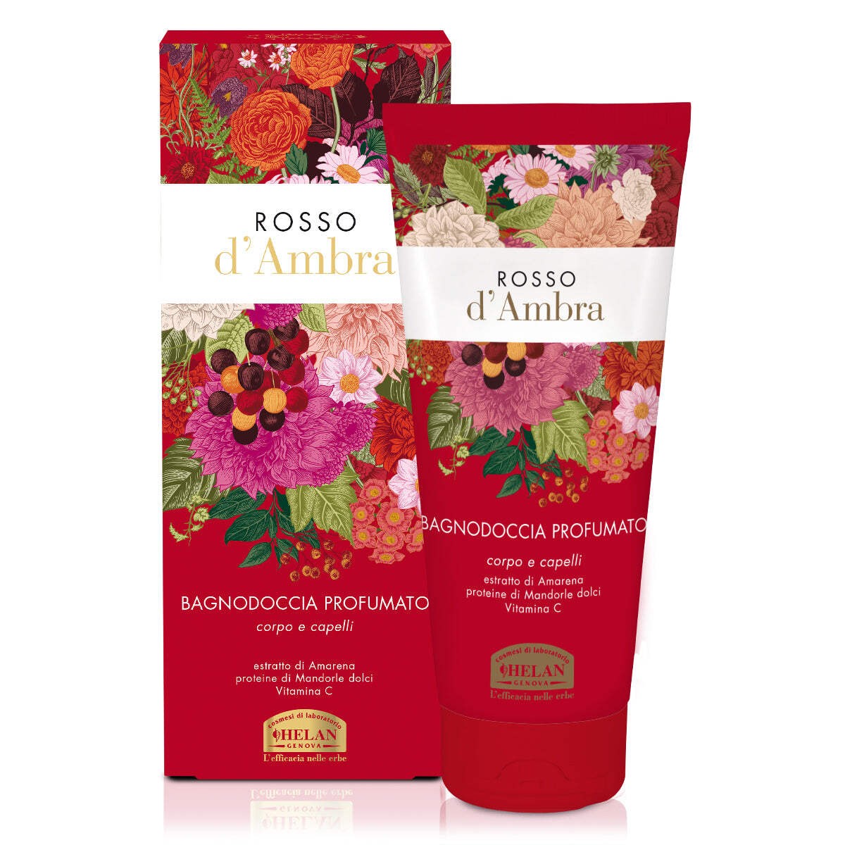 Helan Rosso D'ambra Bagnodoccia Profumato 200 Ml - Immagine 3