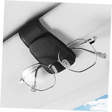 Sunglass Holder for Car Sun Visor, Magnetic Eyeglass Hanger Clip for Black-1Pcs
