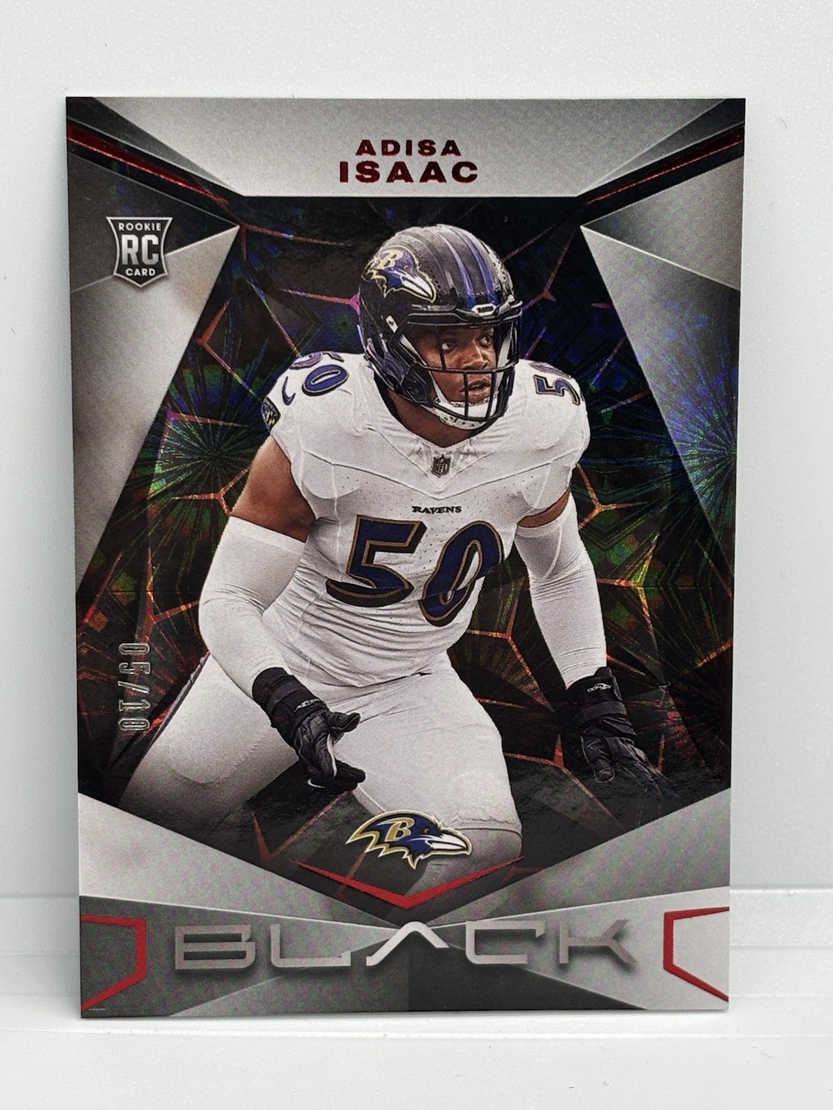 Adisa Isaac Panini Black #101 Base