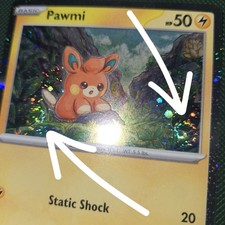 FART WHOLE SWIRL 🌀💫 BLEED Pawmi 074/193 Paldea Evolved Cosmos Holo Promo