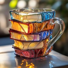 Chapter  Novelty Coffee Mugs, 3D Painted Book...