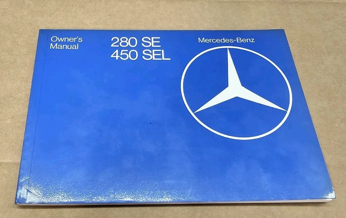 ベンツ280SE 3.5英文　owners manualと希少収納ボックス Repair Manuals & Literature for Mercedes-Benz 280SE for sale | eBay