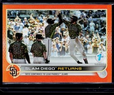 2022 Topps 1st Edition #125 Slam Diego Returns Fernando Tatis Jr Orange /75 H1
