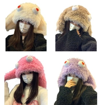 Rabbit Hat Hat Headgear for Outdoors with Long Ears Photo Props