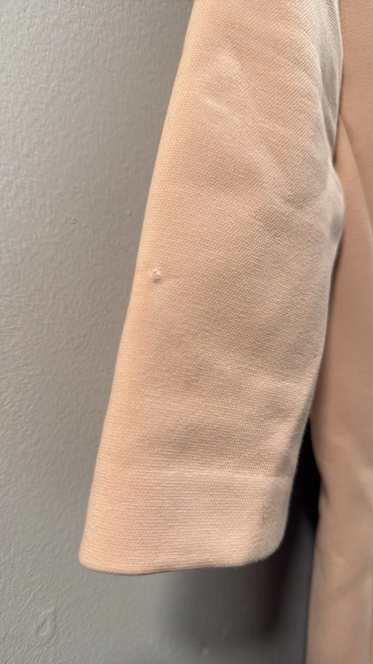 Theory Harkin dress blush Pink Sheath Women’s 3/4 Sleeve Dress  Sz 2 - Image 4 of 4