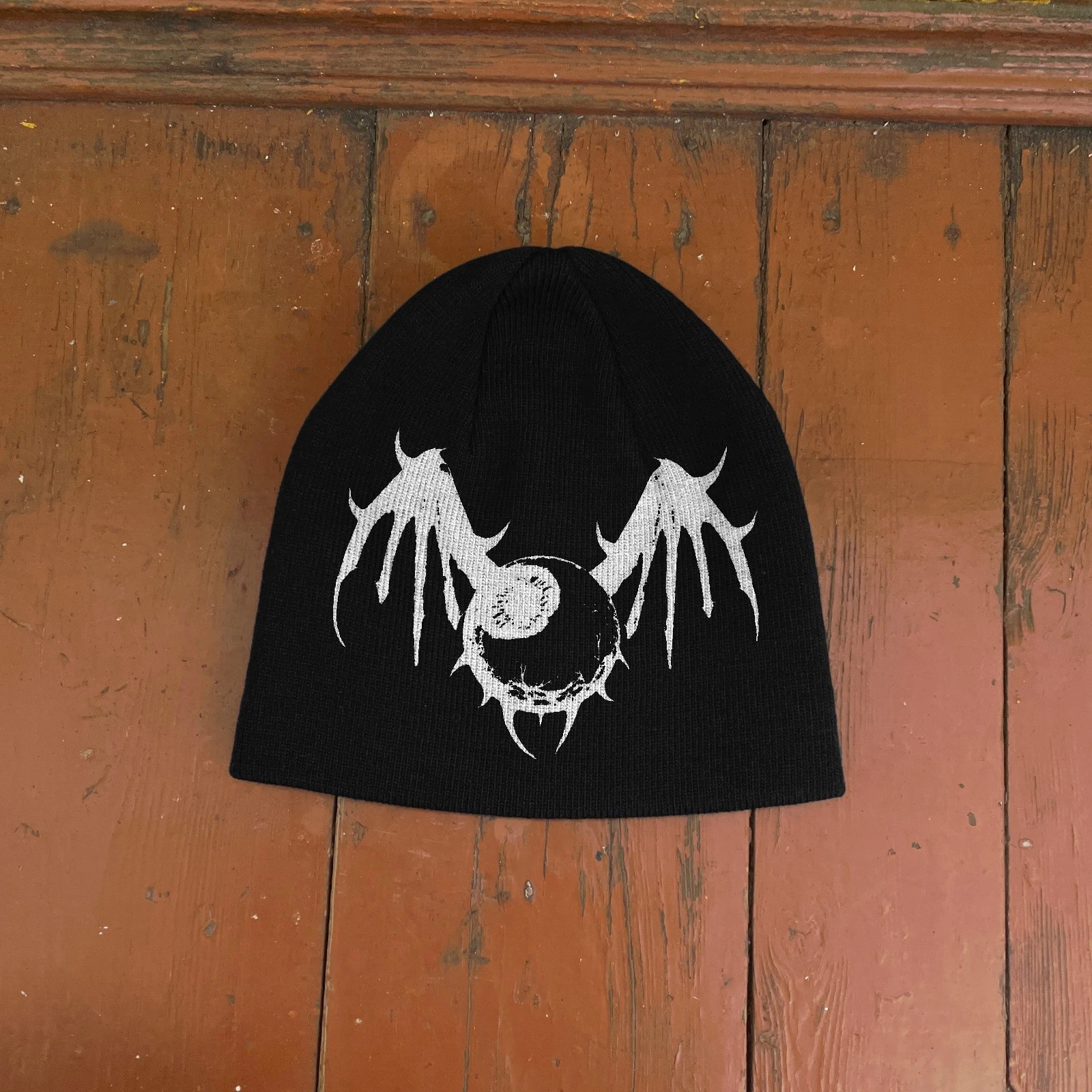 Bat Wings Eyeball Beanie Hat – Cyber Goth Dark Grunge Streetwear Beanie
Opens in a new window or tab