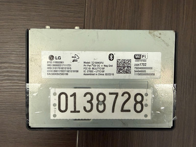 OEM LG TC10AN3FU Bluetooth WiFi Communication Module Receiver Unit 23261702