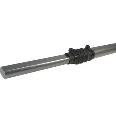 Borgeson Steering Shaft 3/4''-Double D x 1''-Double D Telescopic 21''-27'' Steel