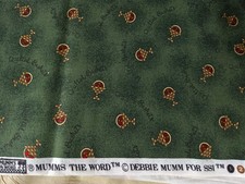 5 yds 2 pcs Mumms The Word Debbie Mumm Quilted Baskets Cotton Fabric 44" wide