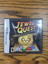 Jewel Quest: Expeditions (Nintendo DS, 2007) MANUAL INCLUDED 
