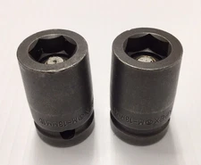 Apex M-13MM15 Magnetic Socket 13mm 6 Point 1/2" Drive 1-1/2" OAL (Pack Of 2)