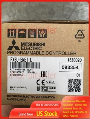 FX3U-ENET-L 1PCS NEW MITSUBISHI PLC PROGRAMMABLE CONTERLLER MODULE FX3U-ENET-L /