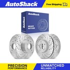 Front Rear Drilled Slotted Brake Rotors for 2006-2010 Hyundai Sonata 3.3L