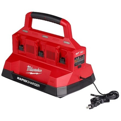 Milwaukee Tool 48-59-1809 M18 Packout Six Bay Rapid Battery Charger