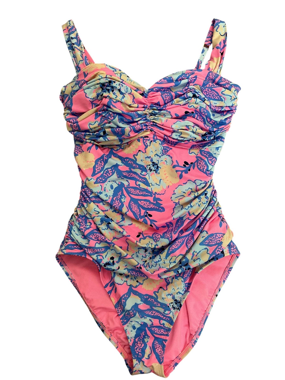 Lilly Pulitzer Solaria One-Piece Swimsuit Multi Totally Koalafied - Size 12