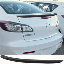 2013 2012 2011 2010 Mazda 3 MATTE BLACK Factory Style Lip Spoiler Wing
