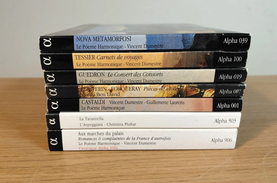 Lot Of 7 CDs On The Alpha Label Couperin Guedron Tessier etc all NM condition - Изображение 4 из 4