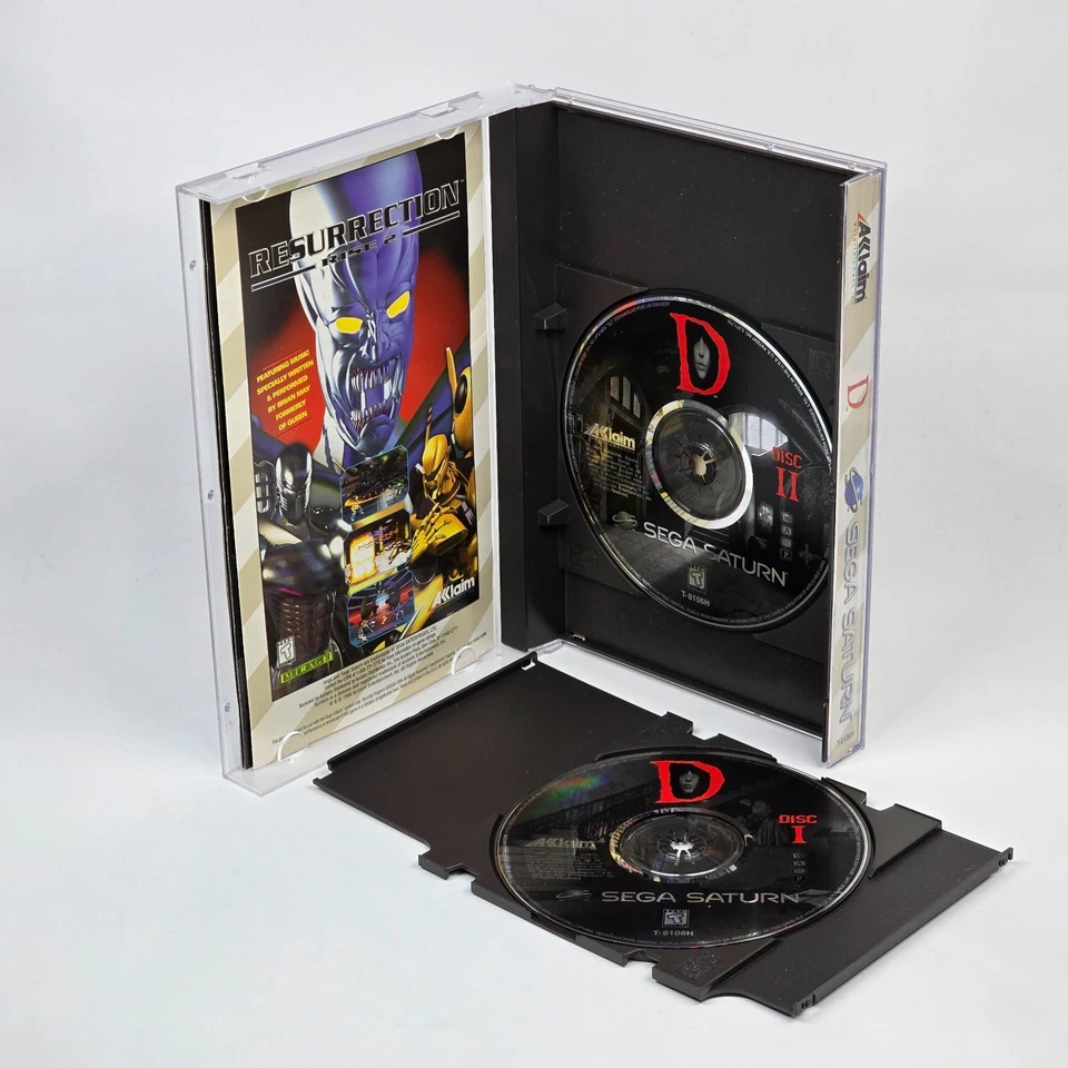 D (Sega Saturn) CIB COMPLETO Foto 2 de 4