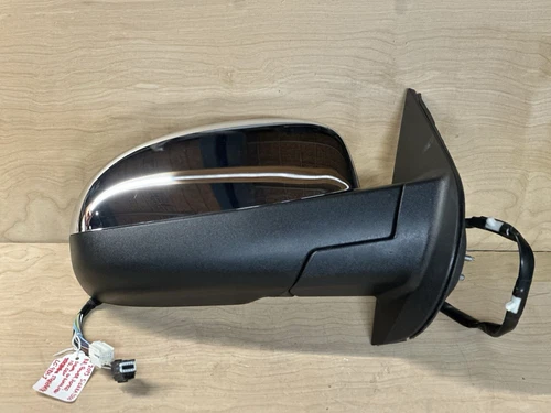 09-14 SIERRA 2500 PASSENGER SIDE VIEW MIRROR PF/CX/TS CHROME OEM 20756974