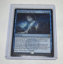 Wizards of the Coast MTG Spirit Water Revival Sorcery TLA Blue 0073 EN 2023
