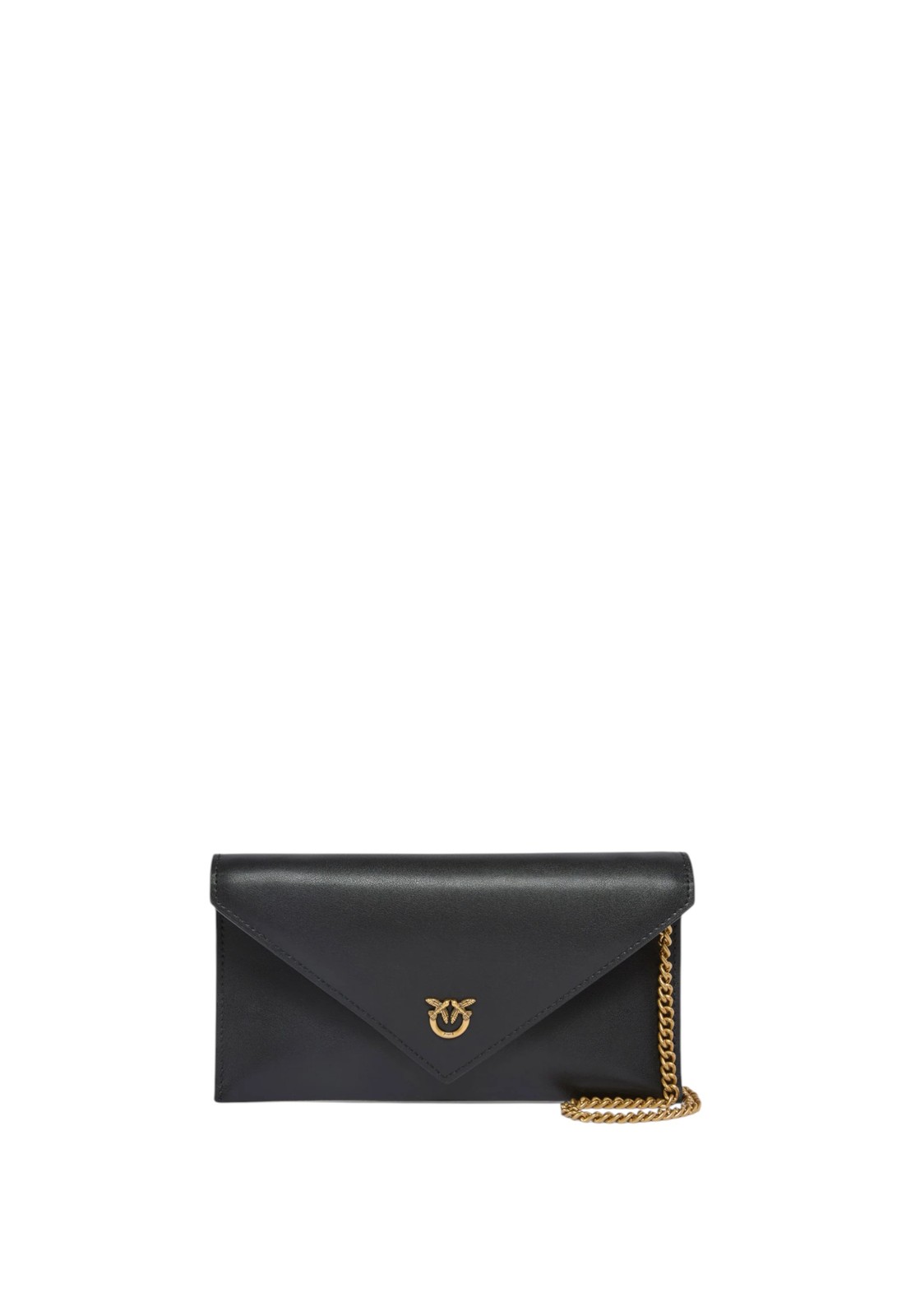 Pinko Donna Nero Mini Borsa In Pelle Liquida - Immagine 2