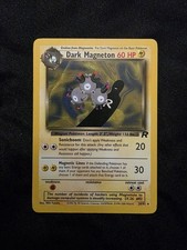 Dark Magneton 28/82 Team Rocket Rare Pokemon