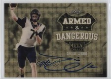 2017 Leaf Metal Draft Gold Super Prismatic 1/1 Davis Webb #AD-DW1 Auto 05or