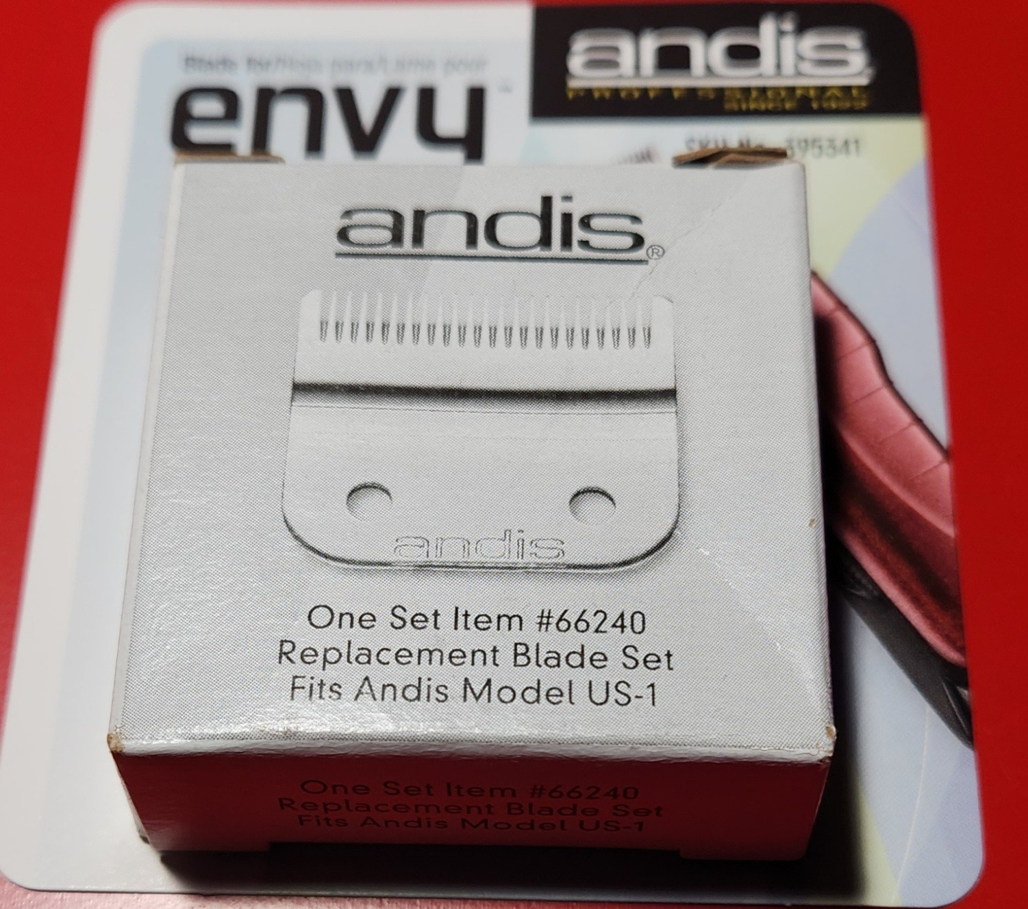  Andis  US-1 ENVY  Replacement Blade Set #66240 - NEW