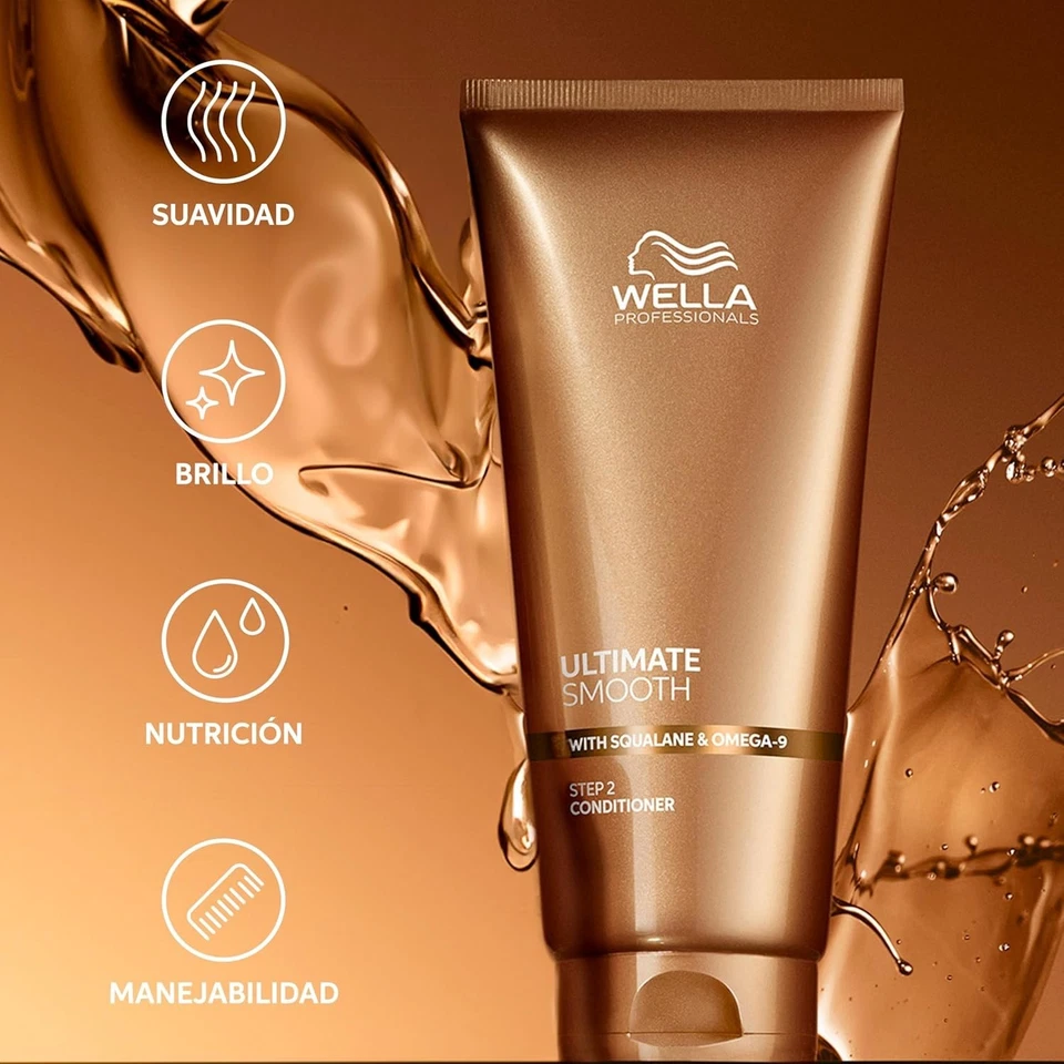 Wella Ultimate Acondicionador Suave 33,8 oz | Hidratación y Suavidad para Todo T - Imagen 2 de 4