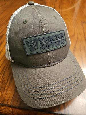 #ad #ad Tractor Supply Co Trucker Hat Cap Brown Tan Mesh Back Snap Back TSC $6.93