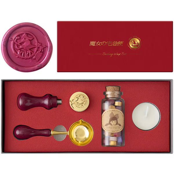 [Japan Limited] Studio Ghibli Laputa Wax Seal Sealing Stamp Kit Crest of Laputa