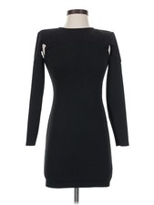 PrettyLittleThing Women Black Cocktail Dress 6