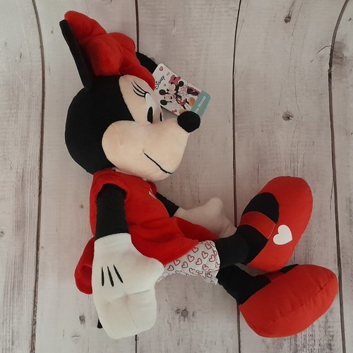 Disney Minnie Mouse Plush 19" Stuffed Animal Hearts & Love NEW - Picture 12 of 13