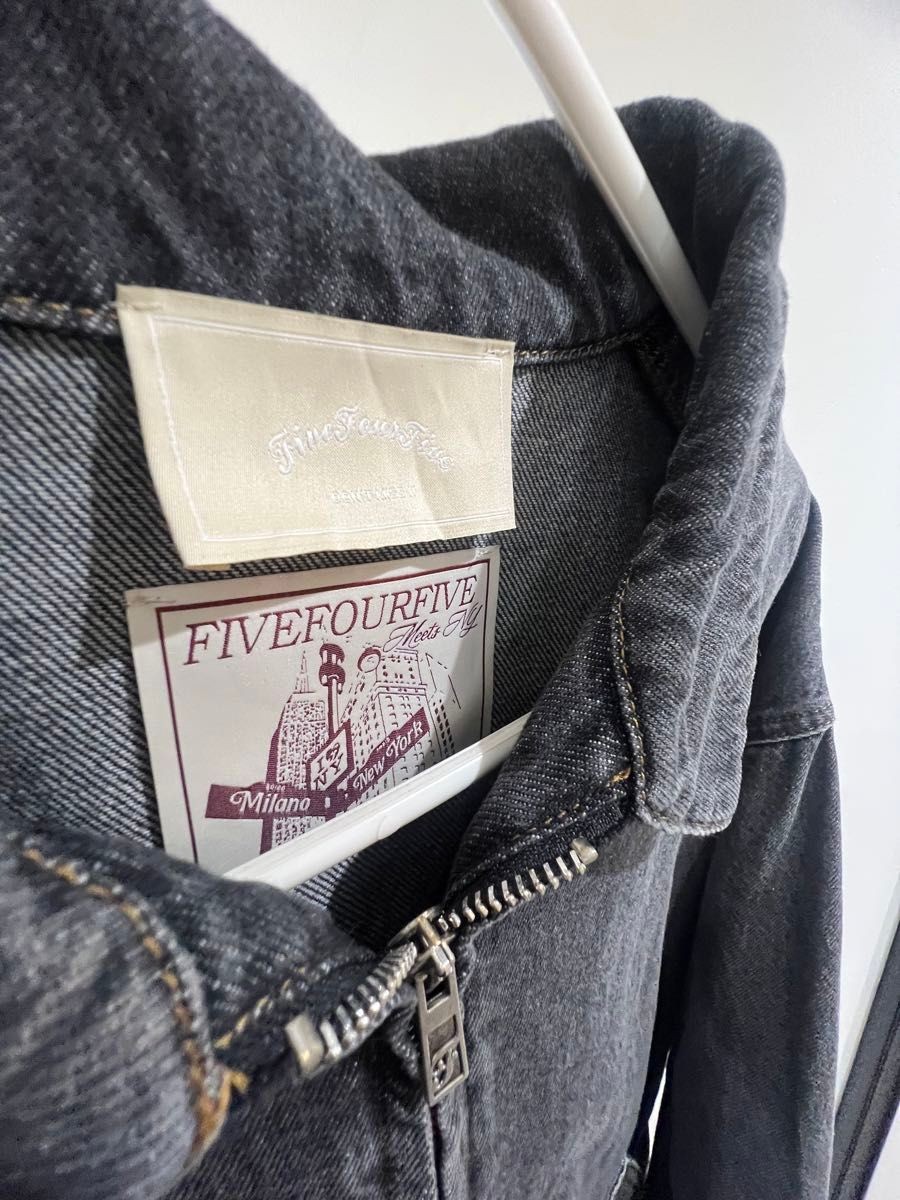 FIVEFOURFIVE denim jacket gray five four five - image 5