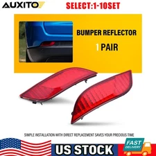 Rear Left+Right Bumper Reflector Marker Light for Jeep Compass 2017-2021 2-20X