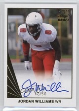 2016 Leaf Ultimate Draft 1990 Gold 17/50 Jordan Williams-Lambert Auto 0f8