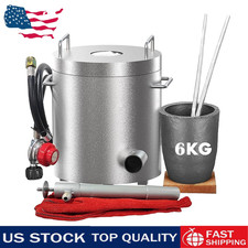 Propane Melting Furnace Foundry Kit Metal Copper Silver Aluminium Casting 2372 F