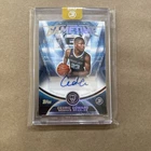 2025-26 Topps Three 3 Gametime CEDRIC COWARD Rookie Auto RC 01/49 1st On Print1