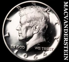 1964 Silver Kennedy Half Dollar - Choice Gem Proof  Lustrous  #K212