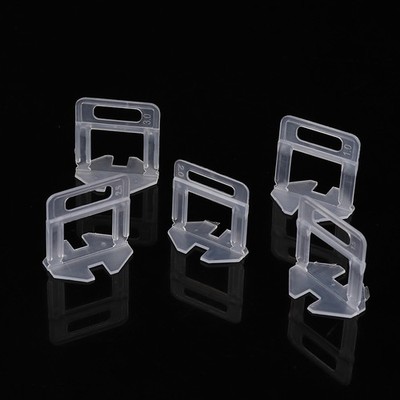 100PCS Tile Leveling Spacers System Clip Kit Laying Flooring Construction Tools