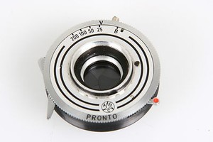 Pronto Verschluß von AGC, Kameraanschluss 25mm, Objektivanschluss 22mm