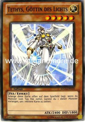 Yu-Gi-Oh 1x Tethys, Göttin des Lichts - - - SDLS