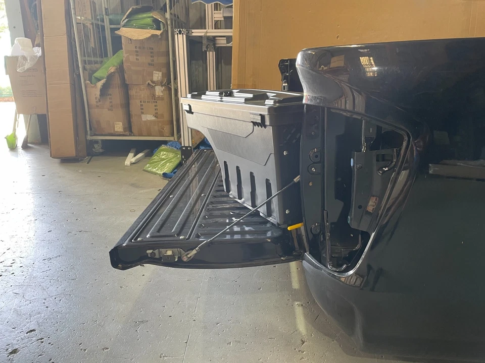 A Pair Swing Tool Box fit Nissan Navara NP300 15+ Ute Tub Lockable Side Storage - image 3 of 4