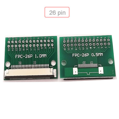 6 Pin auf 40 Pin 0,5 mm 1,0 mm auf DIP 2,54 mm FPC FFC Flachkabel Adapter Platine 10 Stück - Bild 6 von 8