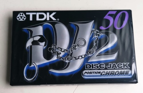 10 TDK DJ2 50 Audio Cassette - CHROME POSITION - Picture 2 of 2