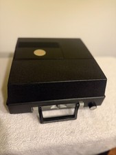 Vtg Technicolor 300 Projector, Partially Tested, Lamp Fan Work, New Bulb
