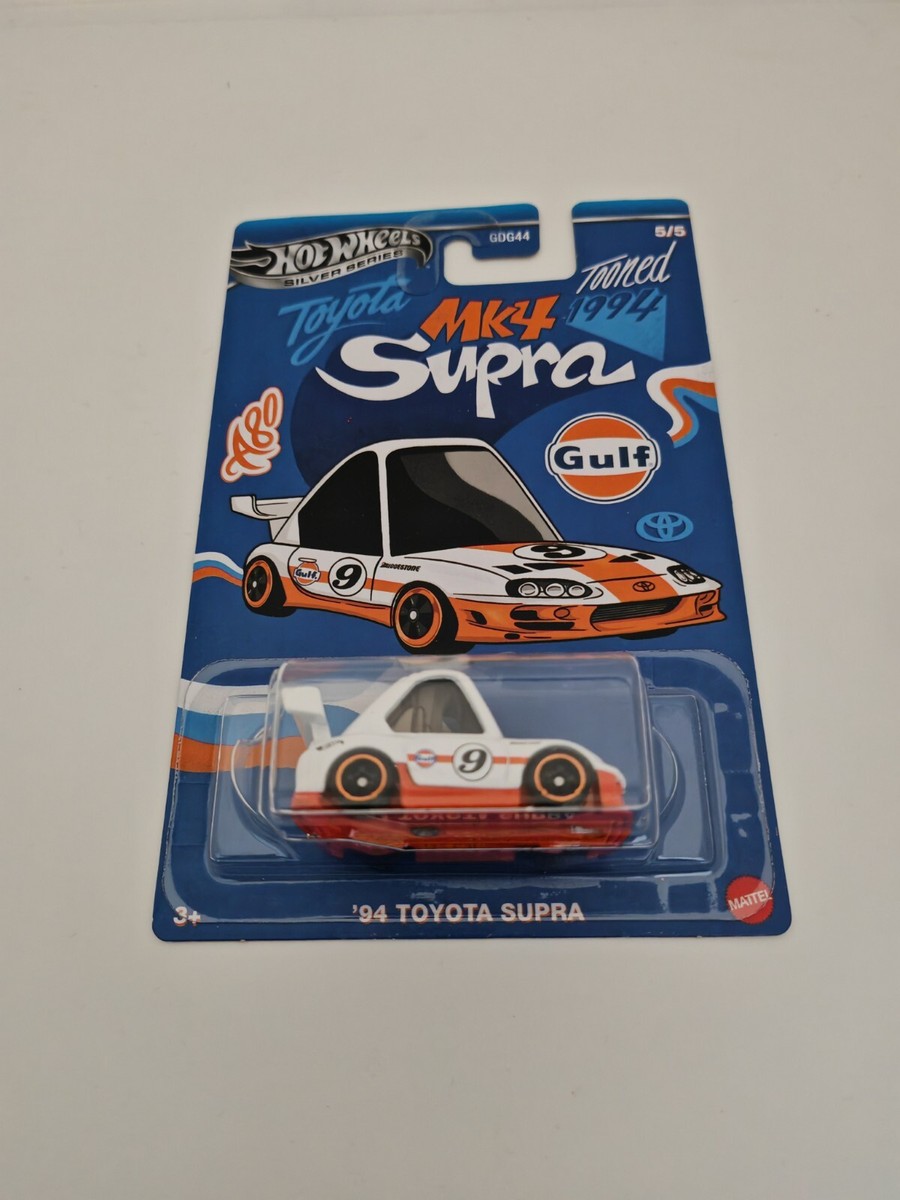 Hot Wheels 2025 Silver Series GULF TOONED '94 Toyota Supra MK4