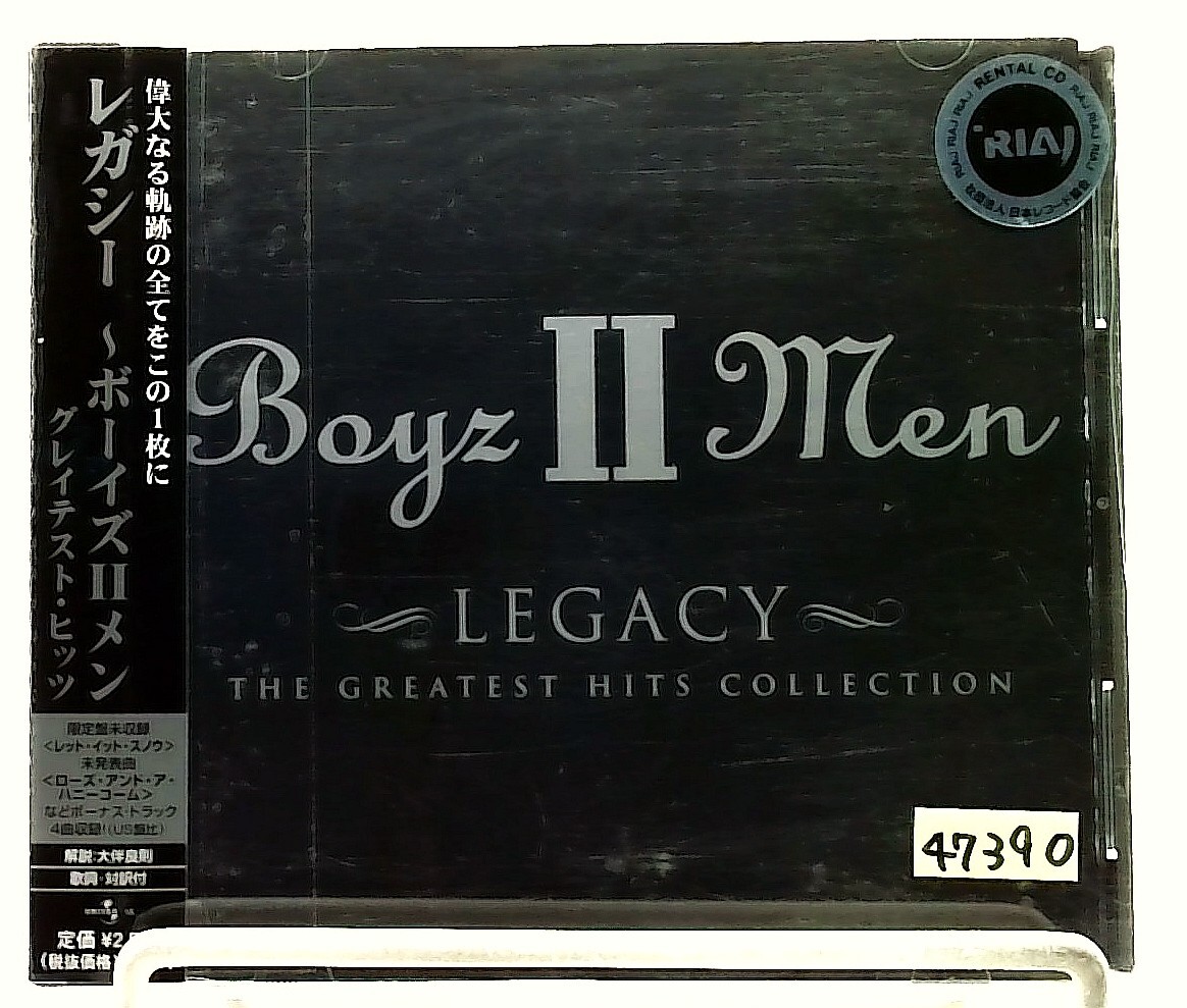 Legacy - The Greatest Hits Collection [CD/OBI] Boyz II Men/JAPAN